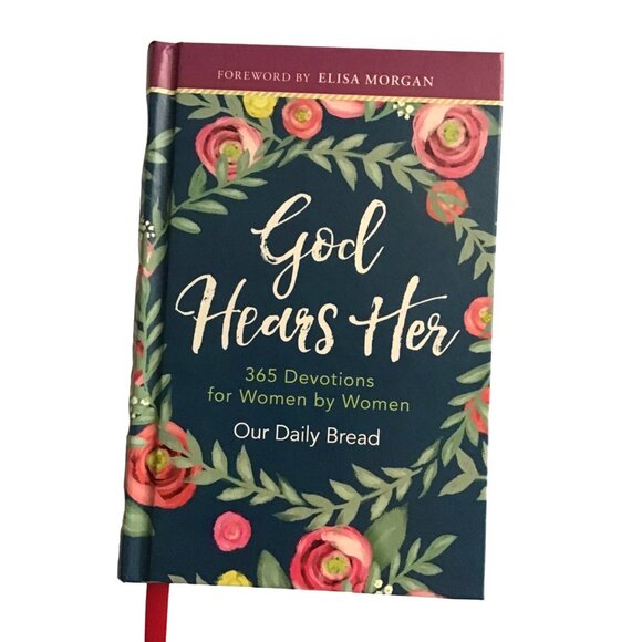 GOD HEARS HER- 365 DAYS DEVOTIONS FOR WOMEN BY WOMEN BY DISCOVERY HOUSE - Picture 1 of 3